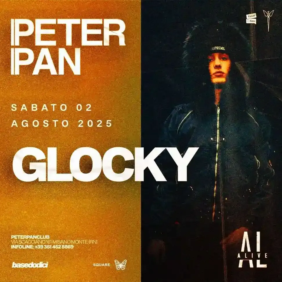 Glocky Peter Pan Riccione 02.08.25