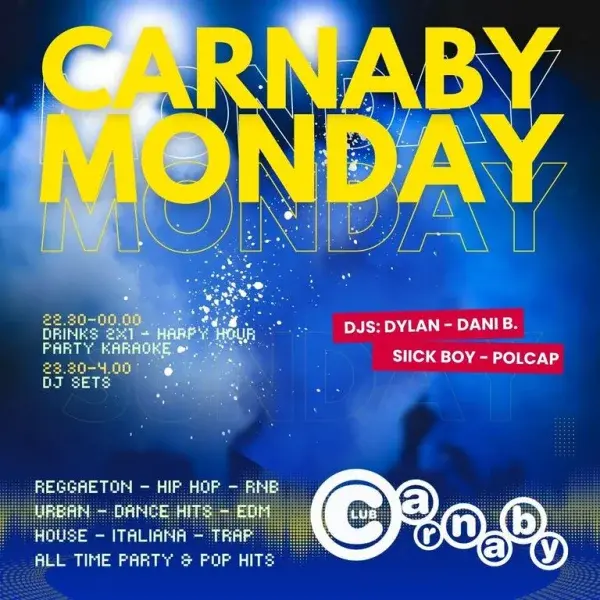 Lunedi Carnaby Rimini