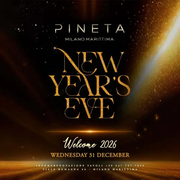 Capodanno Pineta Milano Marittima 31.12.25