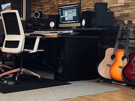 band rehearsal studio in West London