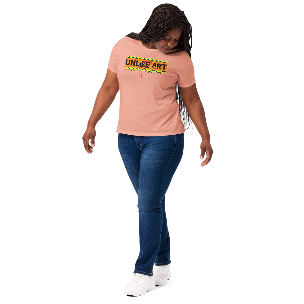 UNLIKE MARTIN Women’s relaxed tri-blend t-shirt