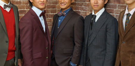 成人式スーツその２先輩たちの参考写真