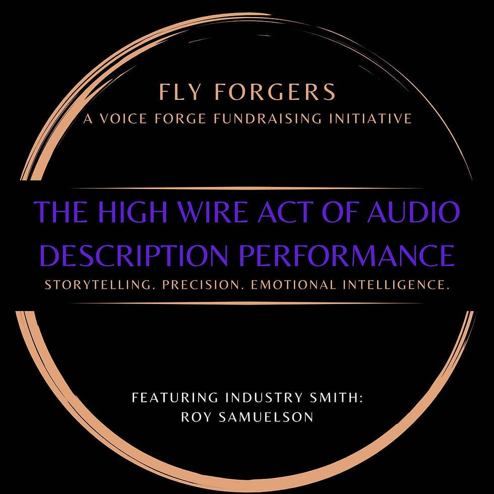 The High Wire Act of Audio Description Performance