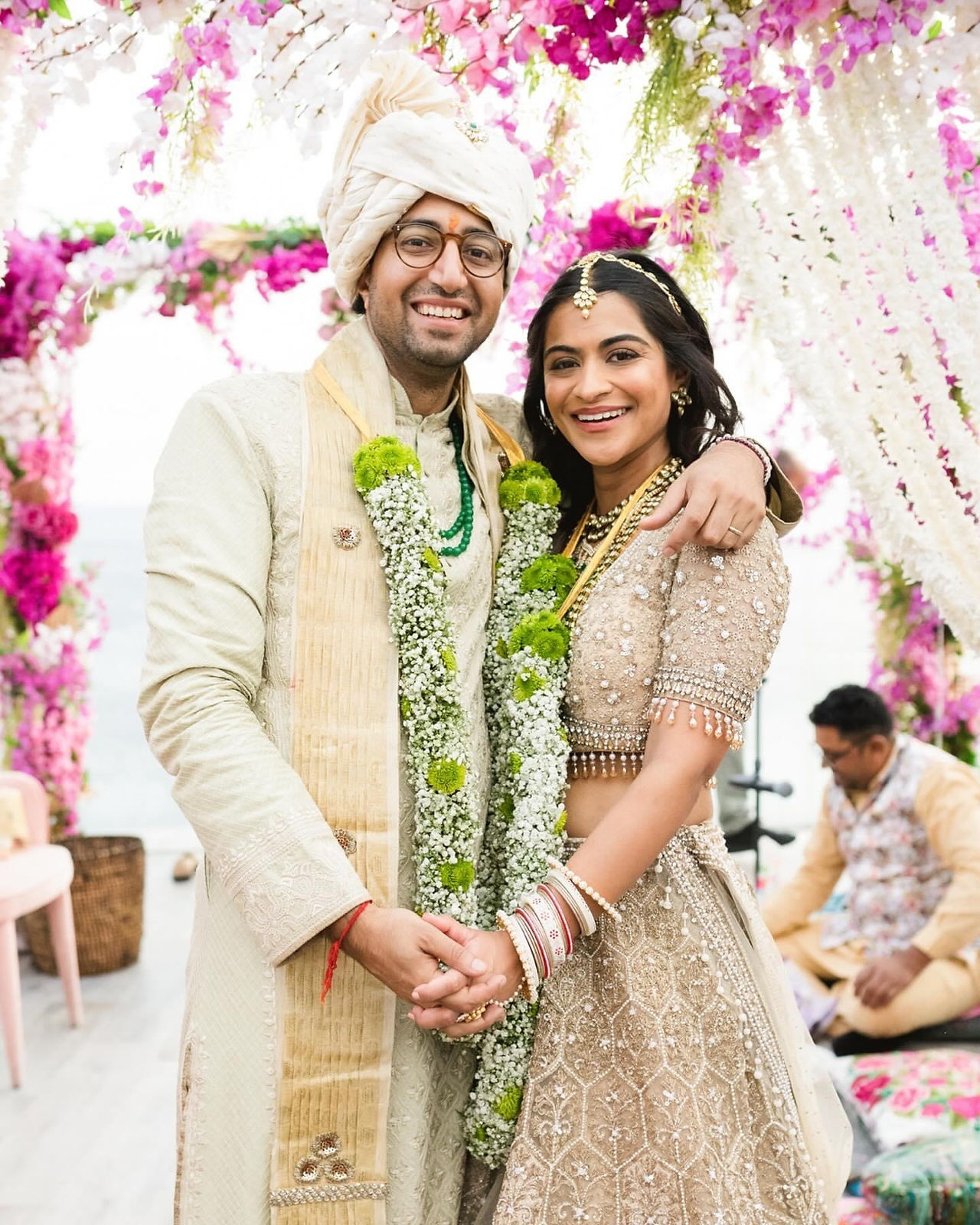 indian wedding at imperial myconian in Mykonos by Aslanis Events 