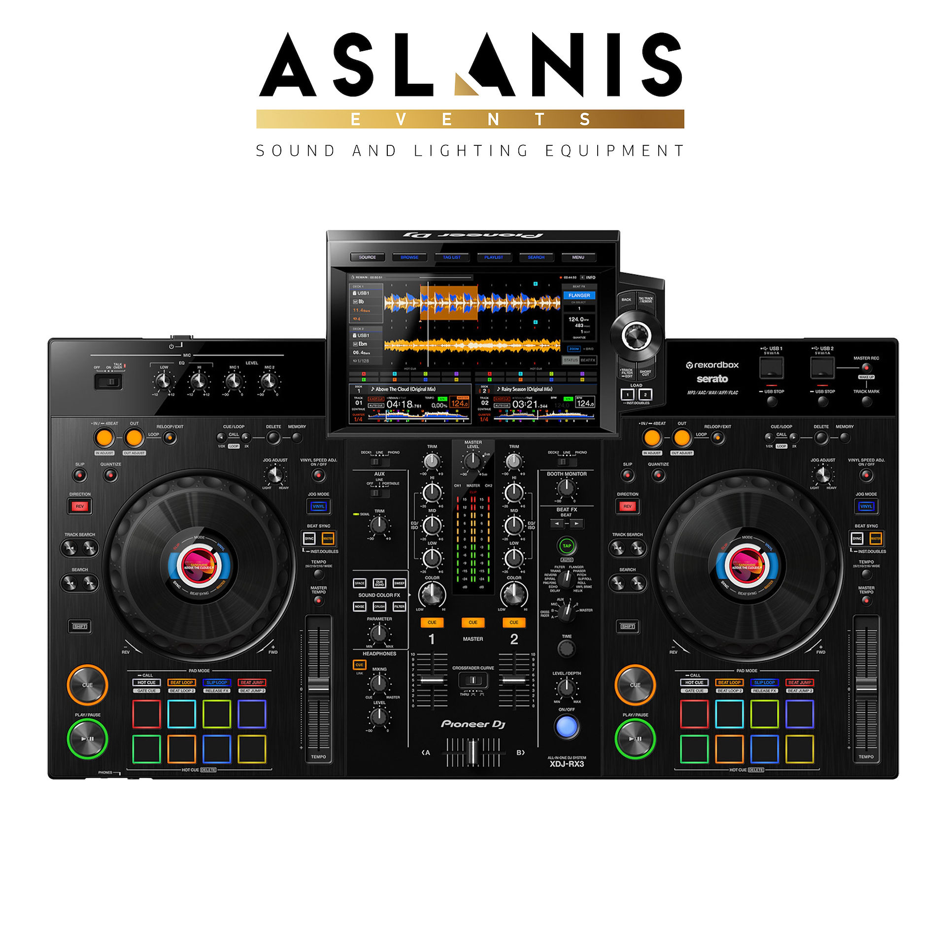 Pioneer Console Xdj-Rx3 Rental mykonos