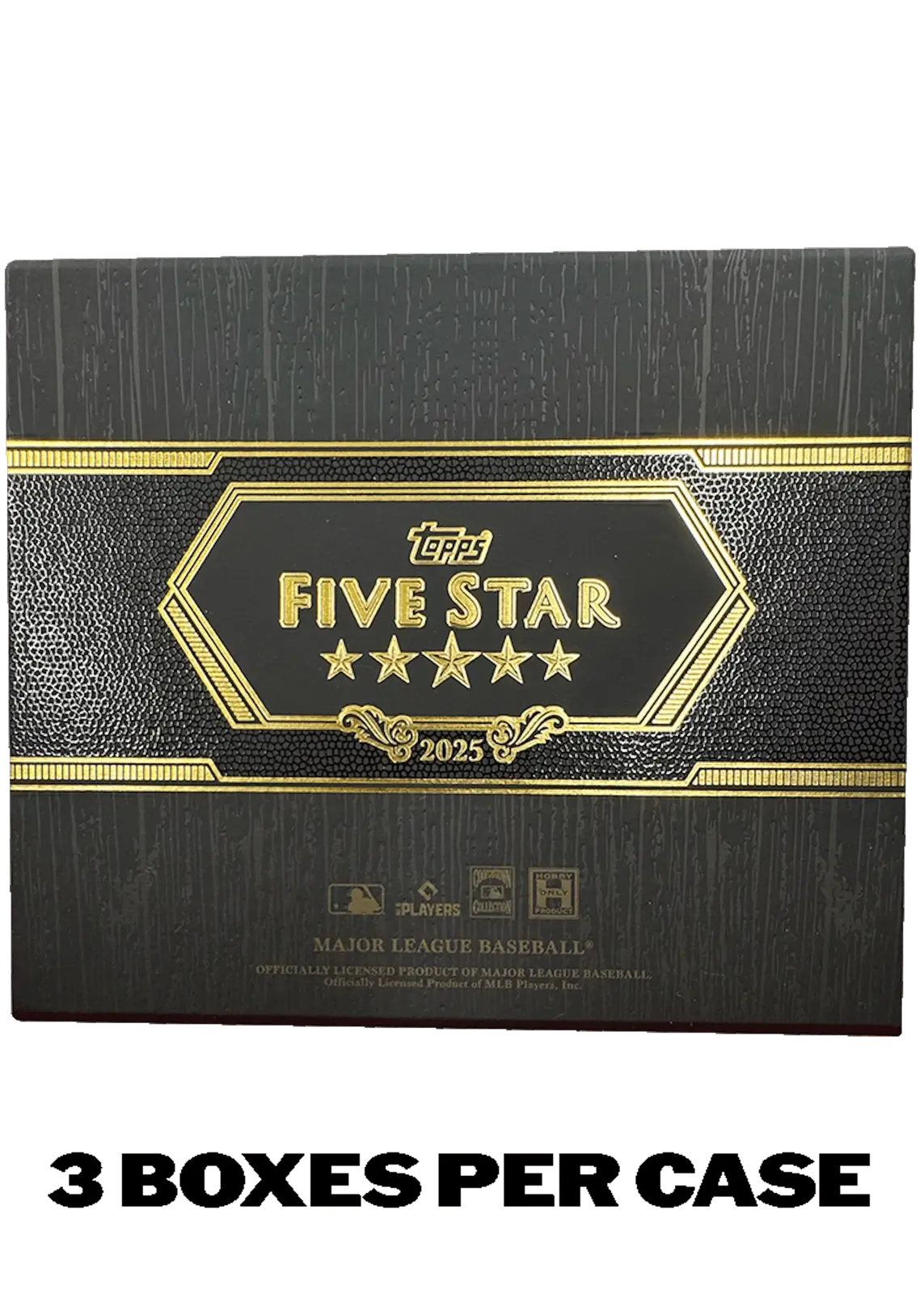 2025 TOPPS FIVE STAR BASEBALL HOBBY 3-BOX CASE (15 AUTOS) MLB Brand New Sealed 