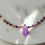 Thumbnail: Éclat d’Ametra — Collier en Améthyste avec Cristal d’Améthyste