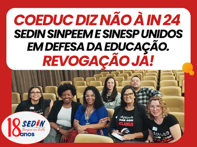 COEDUC DIZ NÃO À IN 24/2023
