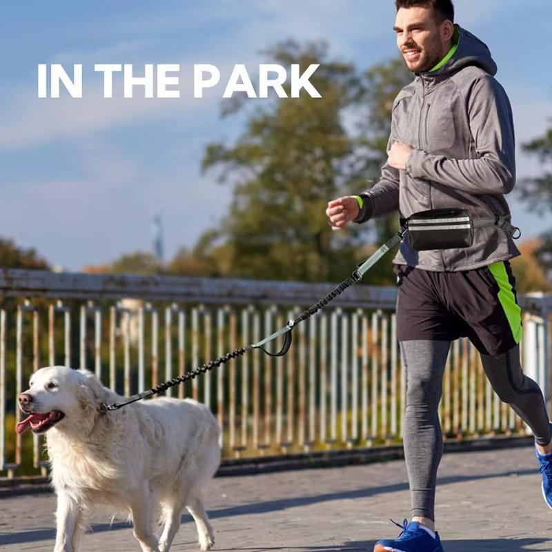 Thumbnail: Hands Free Dog Leash with Pouch