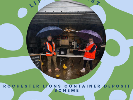 2026 Tidy Towns Litter Finalist - Rochester Lions Container Deposit Scheme