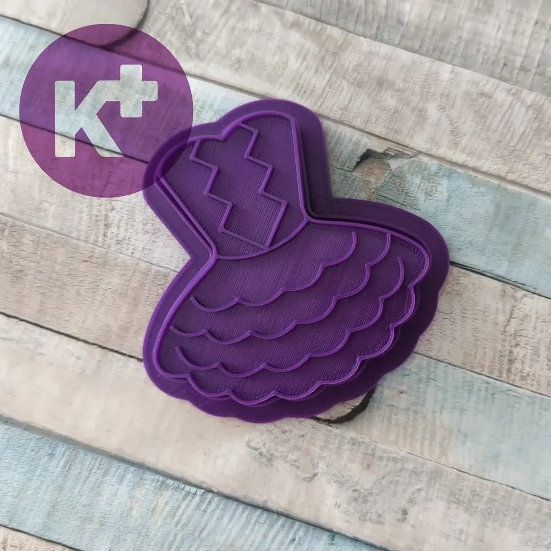 Ballet Dress-V4 Stamp Cutter