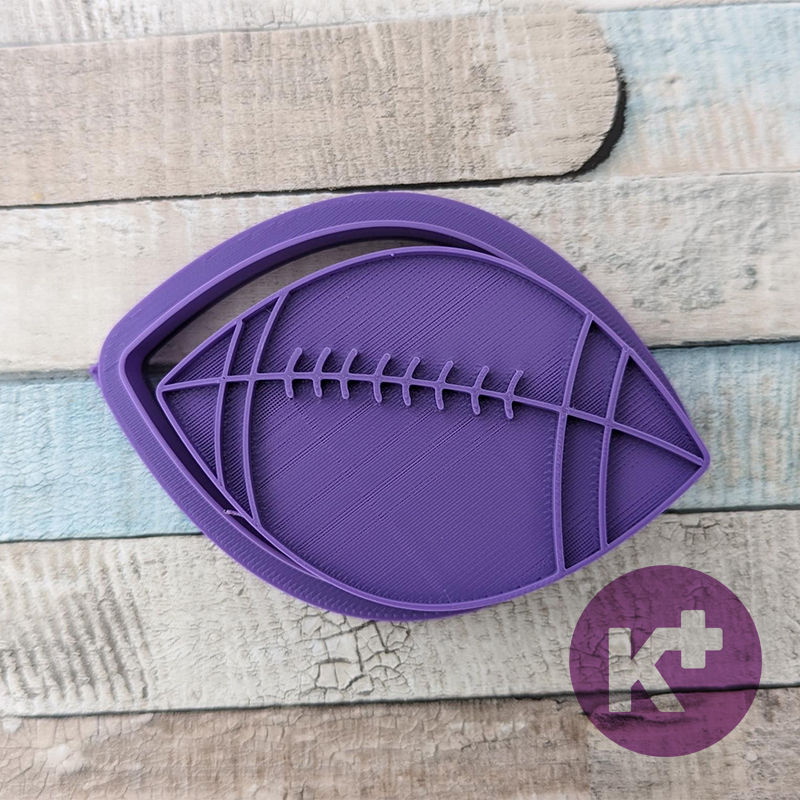 A-Football stamp cutter