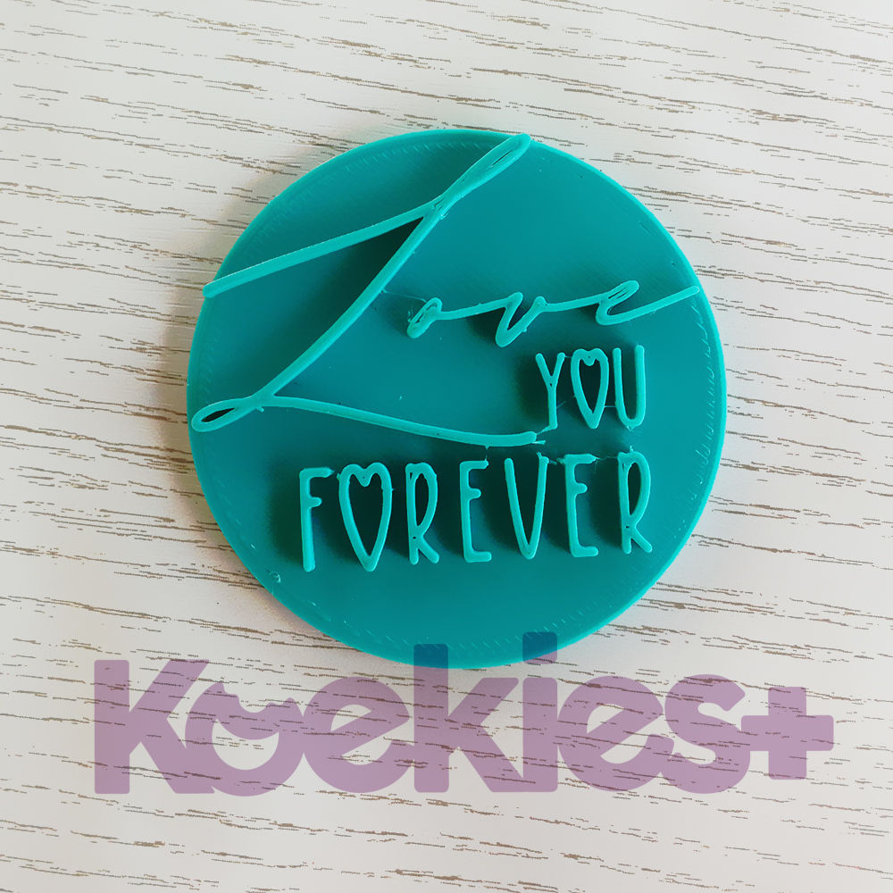 Alleen 'Love You Forever'-stempel