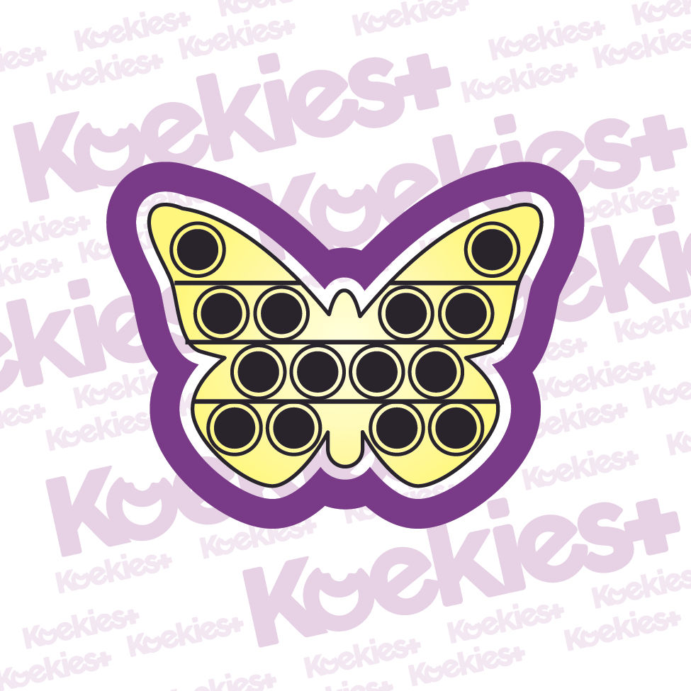 POP IT Butterfly stamp cutter