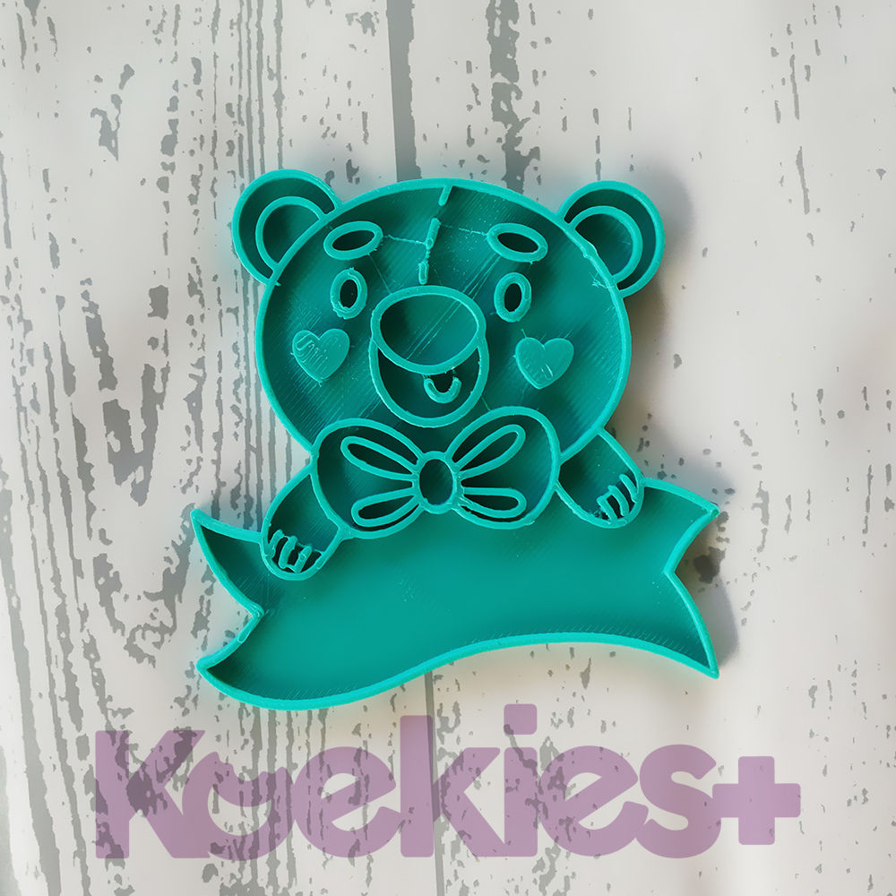 VD Teddy bear stamp cutter