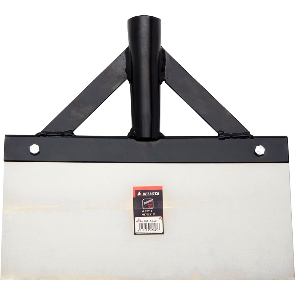 Spaclu ranforsat pentru curatat resturi de material cu coada inclusa