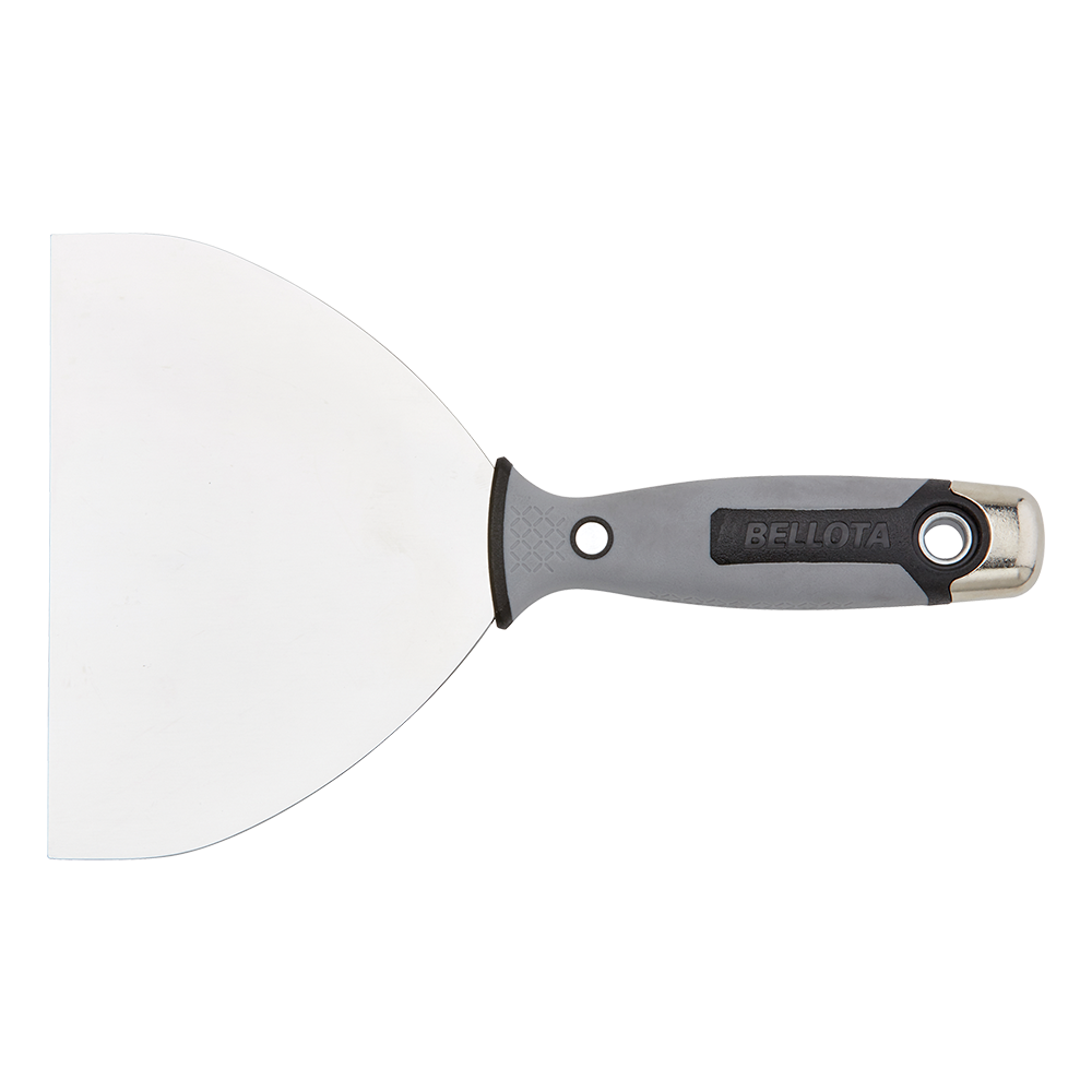 Spatula din otel inoxidabil cu maner bimaterial