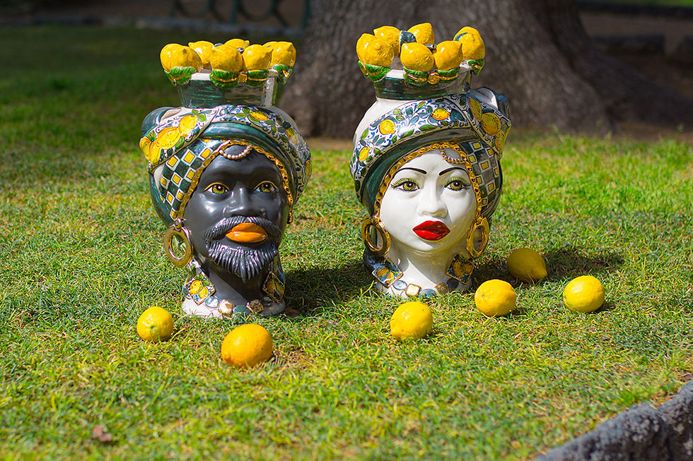 Moorish Heads of Caltagirone
