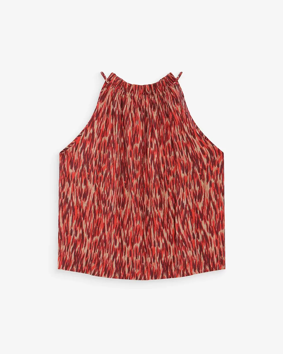 Miniatura: Top halter sangine 