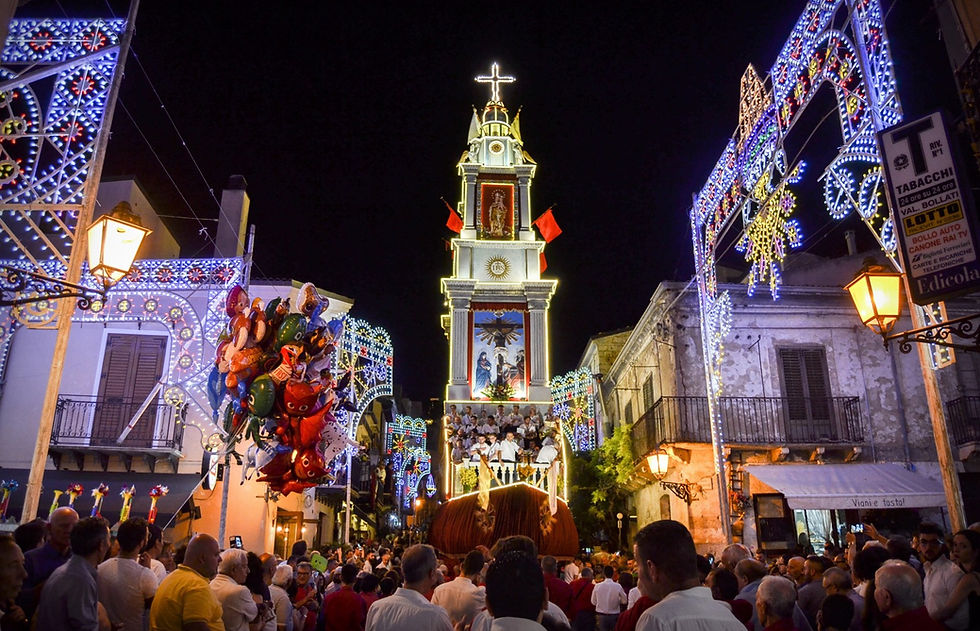 particular Feast in sicily
