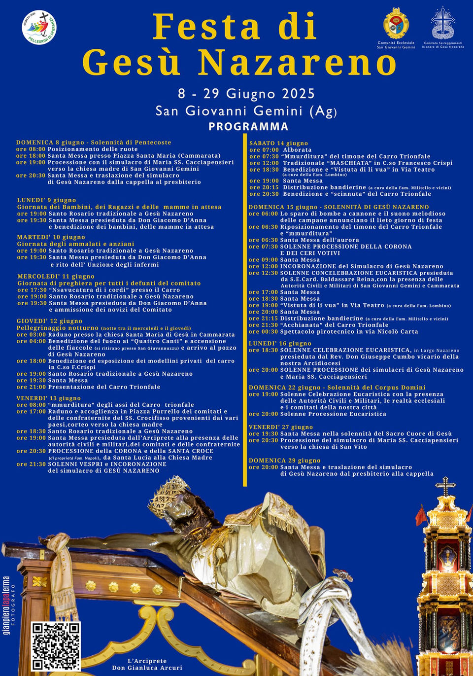 La Grande Festa Gesù Nazareno 2025