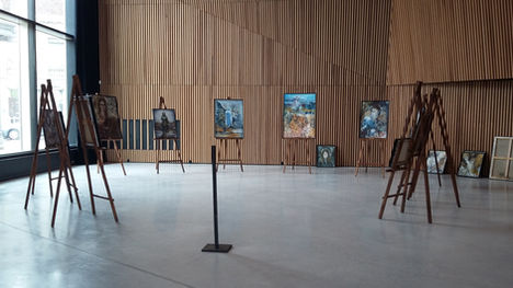 Artiste Peintre Marie-Hélène Almeida. Exposition 2017 La Source Le Bouscat
