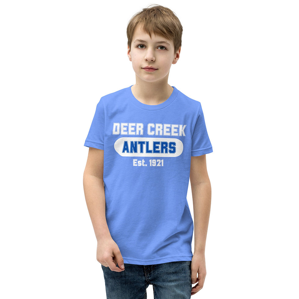 Thumbnail: Deer Creek Antler Est. 1921 Everyday Youth Short Sleeve T-Shirt