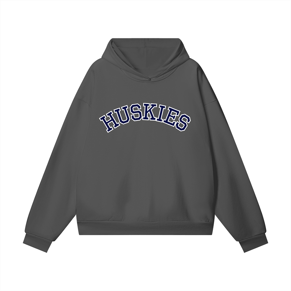 Thumbnail: Huskies Heavyweight Hidden Pocket Fleece Hoodie