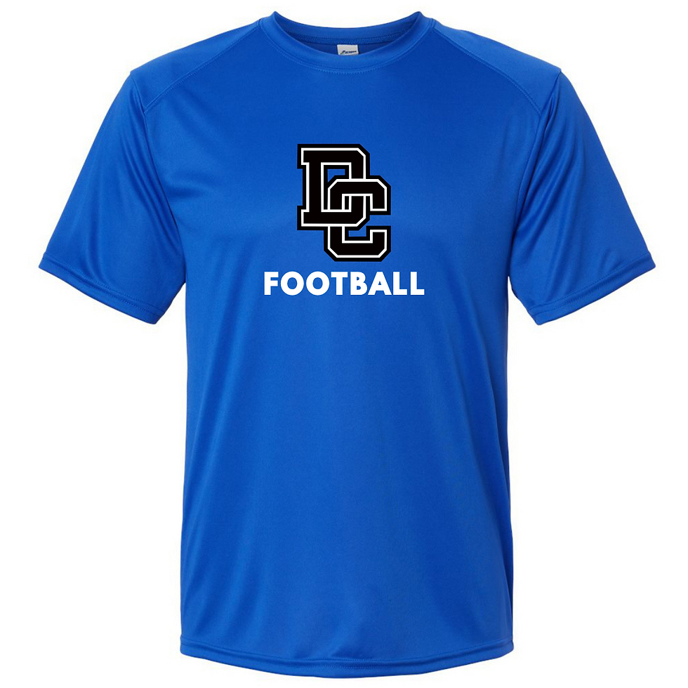 Deer Creek Football Royal Blue Practice Shirt