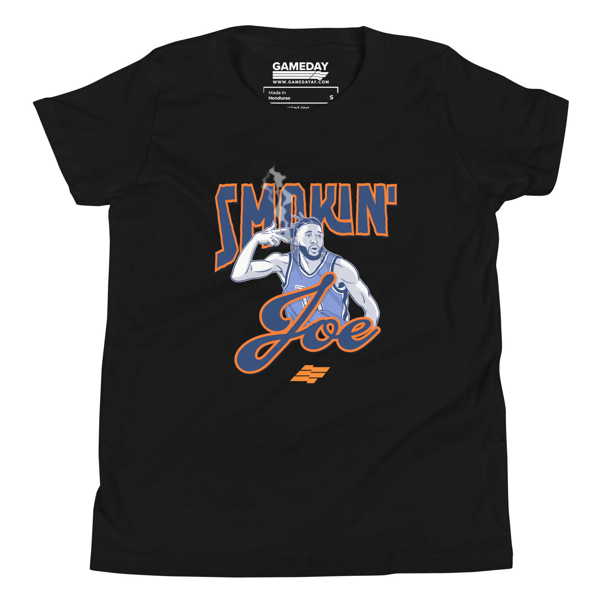 Smokin' Joe OKC Thunder Basketball Youth T-Shirt