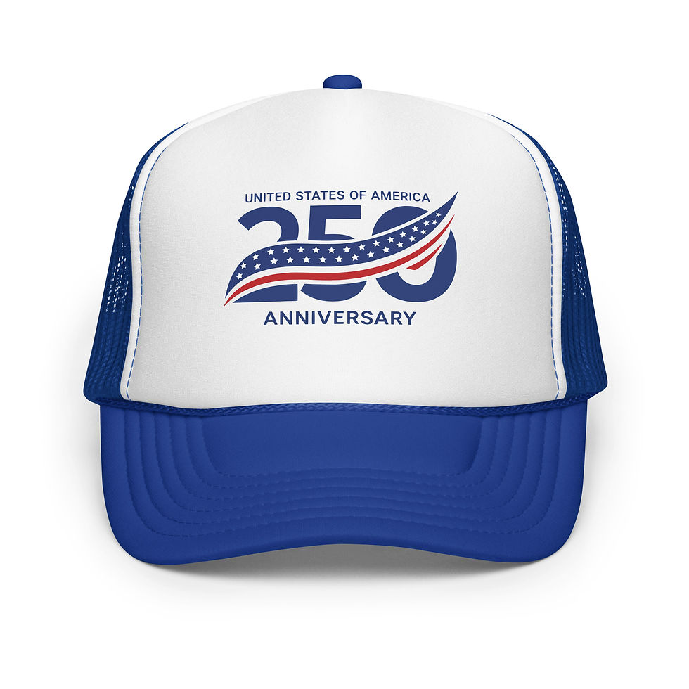 Thumbnail: 250th Anniversary USA Foam trucker hat