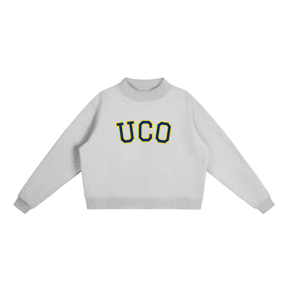 Thumbnail: UCO Fleece Mock-Neck Crew Sweatshirt