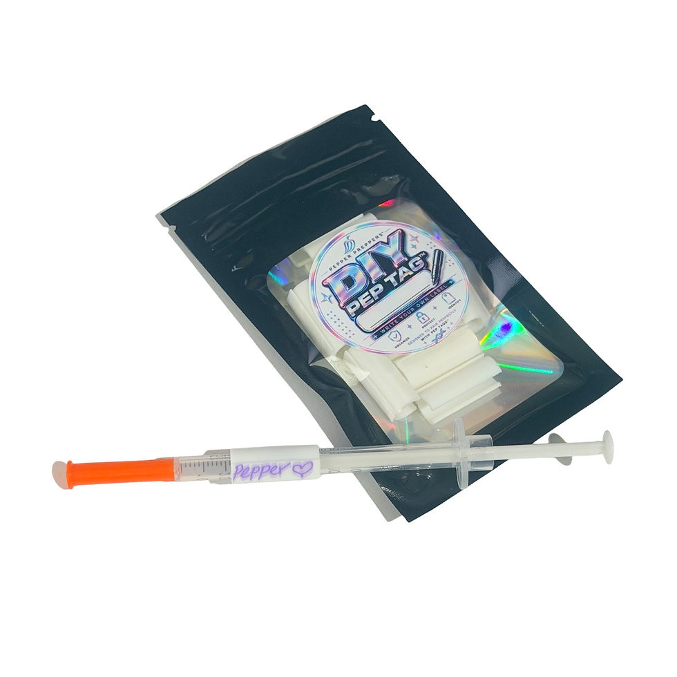 Thumbnail: 20 DIY PepTags™ | Write Your Own Reusable 1mL Pin Labels