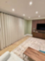 Living Room Curtains in Sila Birch