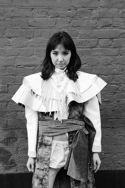 White Leather Jacket & Trousers