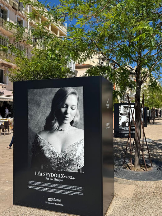 Cannes exposition Madame Figaro Alu Dibond imprimé