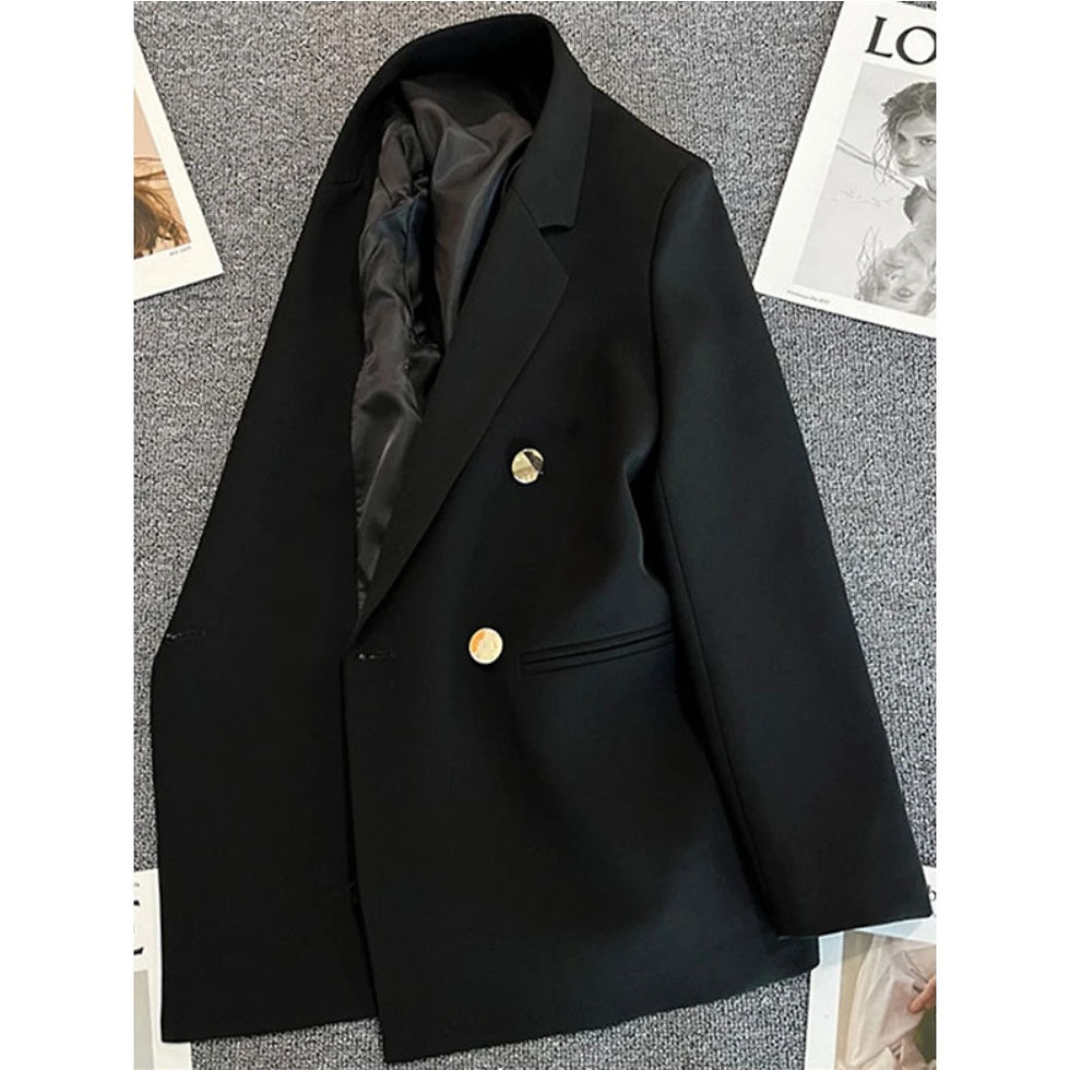 Thumbnail: Women Suit Blazer Elegant Coat 2025 Spring Autumn Fashion Korean Blazer Luxury D