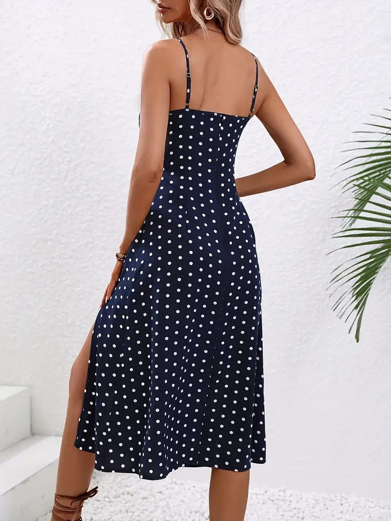 Thumbnail: 2024 Women Floral Print Spaghetti Straps Summer Boho Beach Dress Print Elegant  