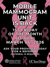 Mobile Mammogram Unit is BACK!