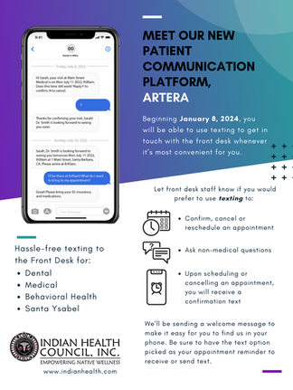 Meet our new patient communication platform, ARTERA