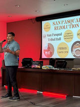 Traditional storytelling at San Pasqual REZolution
