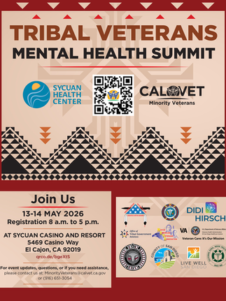 Tribal Veterans Mental Health Summit