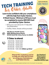 Tech Training for Older Adults