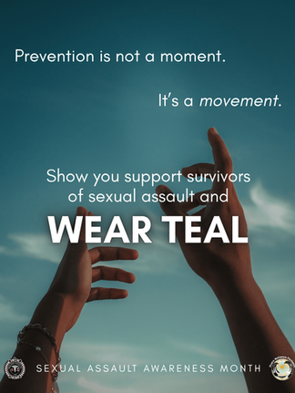 Sexual Assault Awareness Month-Week 1