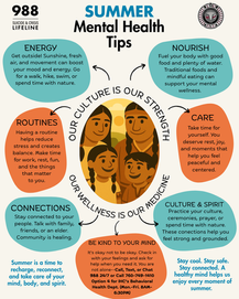 Summer Mental Health Tips