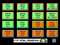 PLC HMI Custom screen for HVAC Load Shedding