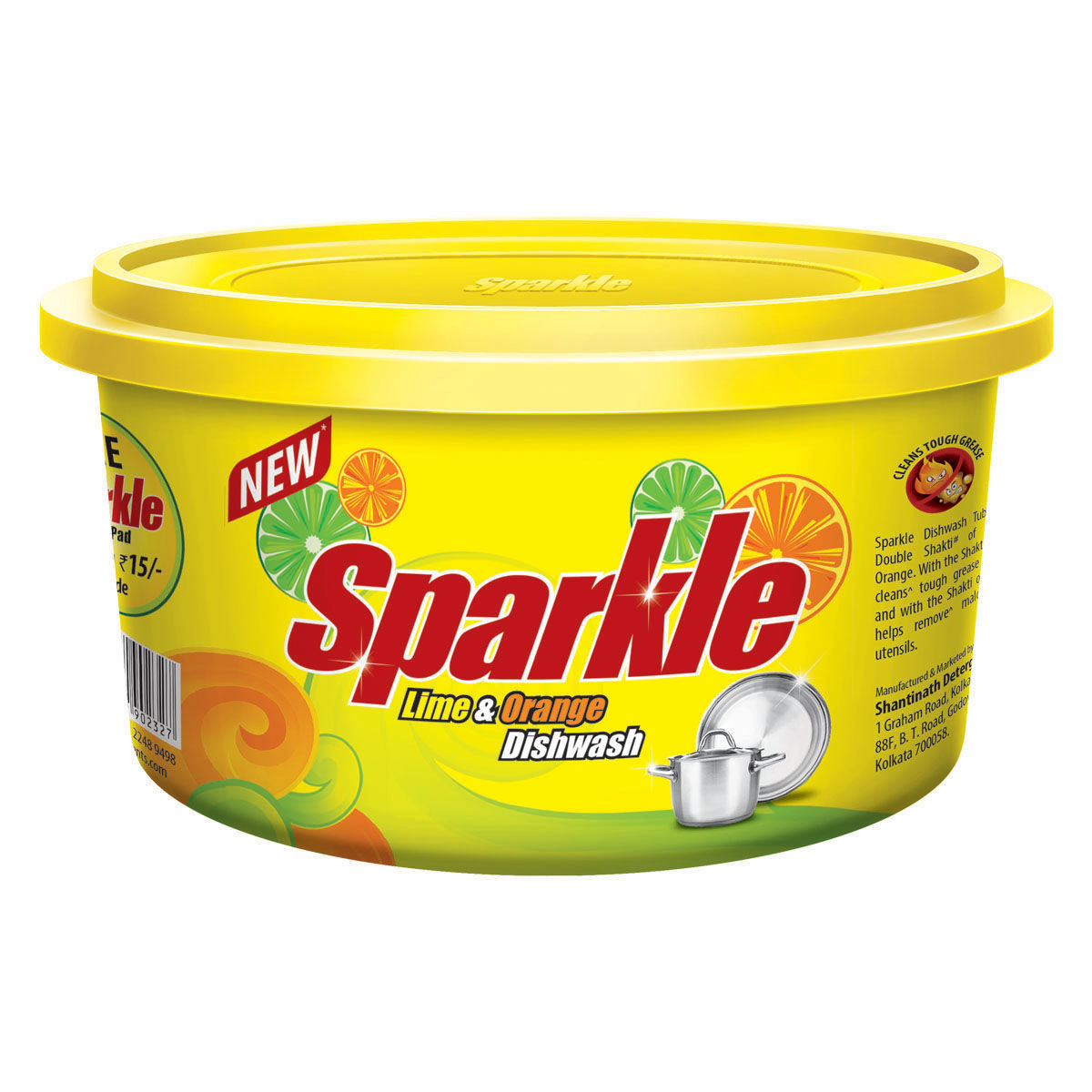 SAFED SPARKLE 600 GM BATI (WITH BRITO FREE)