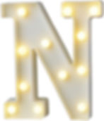 Lettre N led