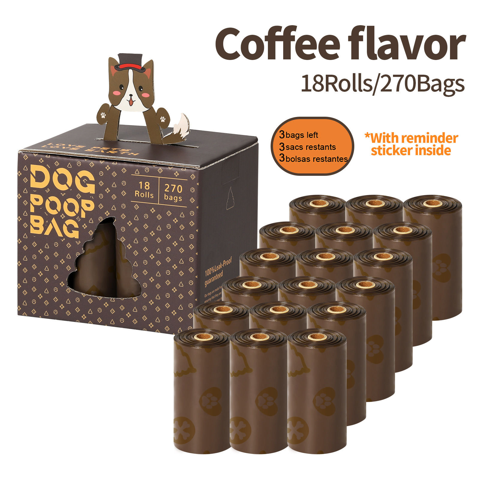 Dog poop bag