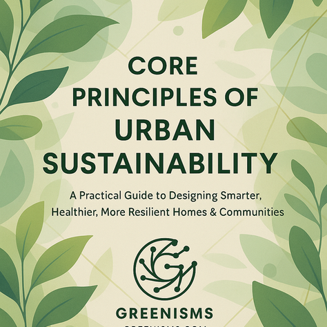 CORE CONCEPTS OF URBAN SUSTAINABILITY